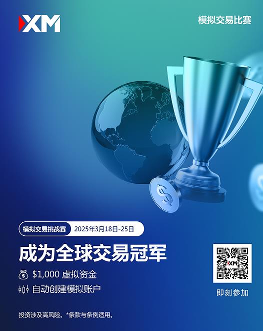 【XM官网】：加入， 模拟交易比赛，赢取丰厚奖金！(图1)