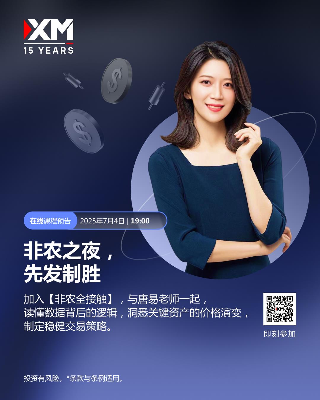 【XM外汇决策分析】：非农之夜，先发制胜(图1)